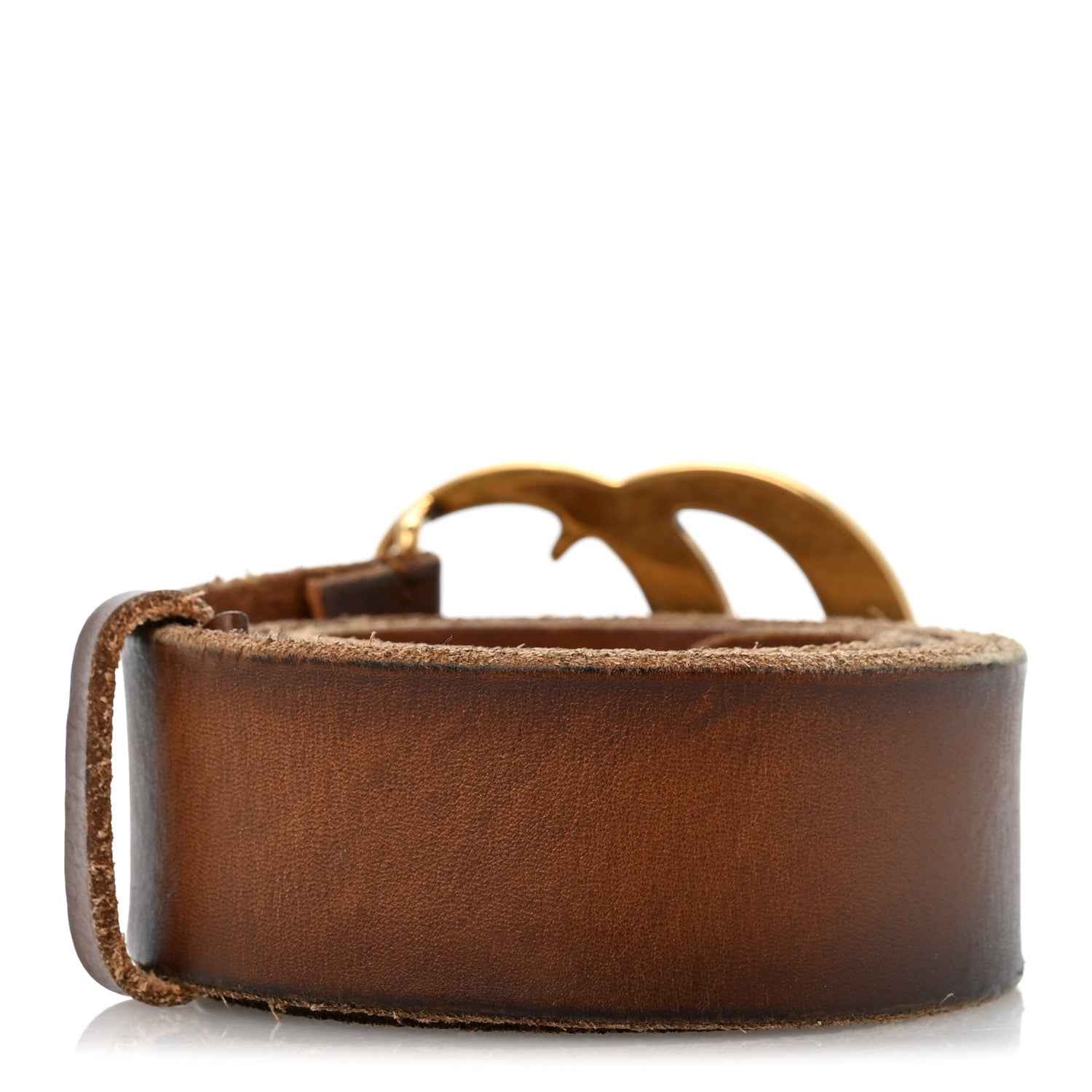 Gucci Faded Calfskin Double G 40mm Belt 90 36 Cuir 2 of 6