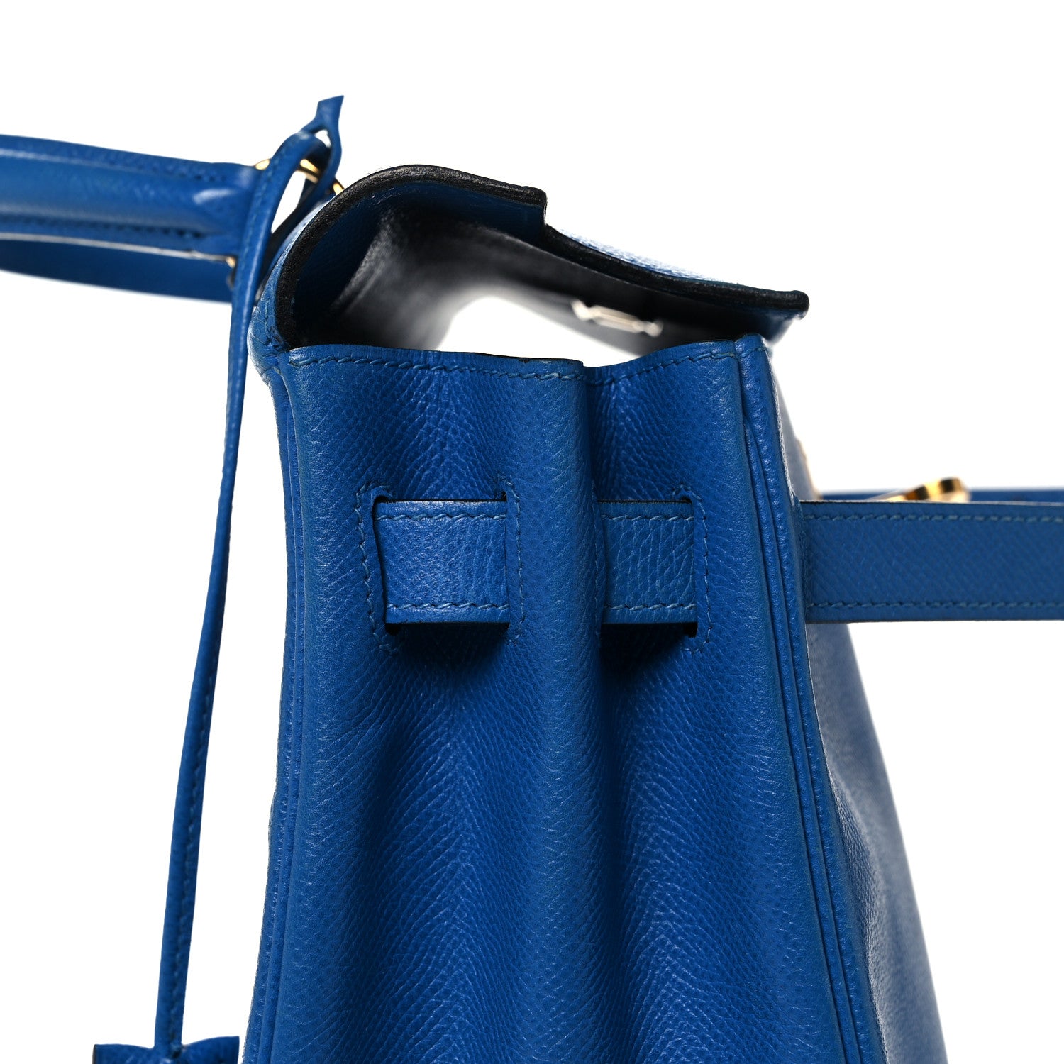 Hermes Courchevel Kelly Retourne 32 Bleu France 15 of 40