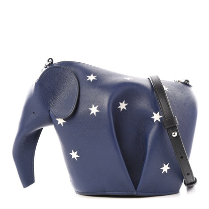 Loewe Calfskin Mini Star Elephant Crossbody Bag Marine 1 of 8
