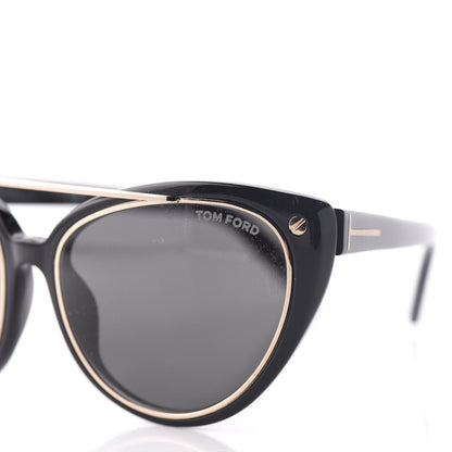 Tom Ford Edita Sunglasses TF384 Black 10 of 12