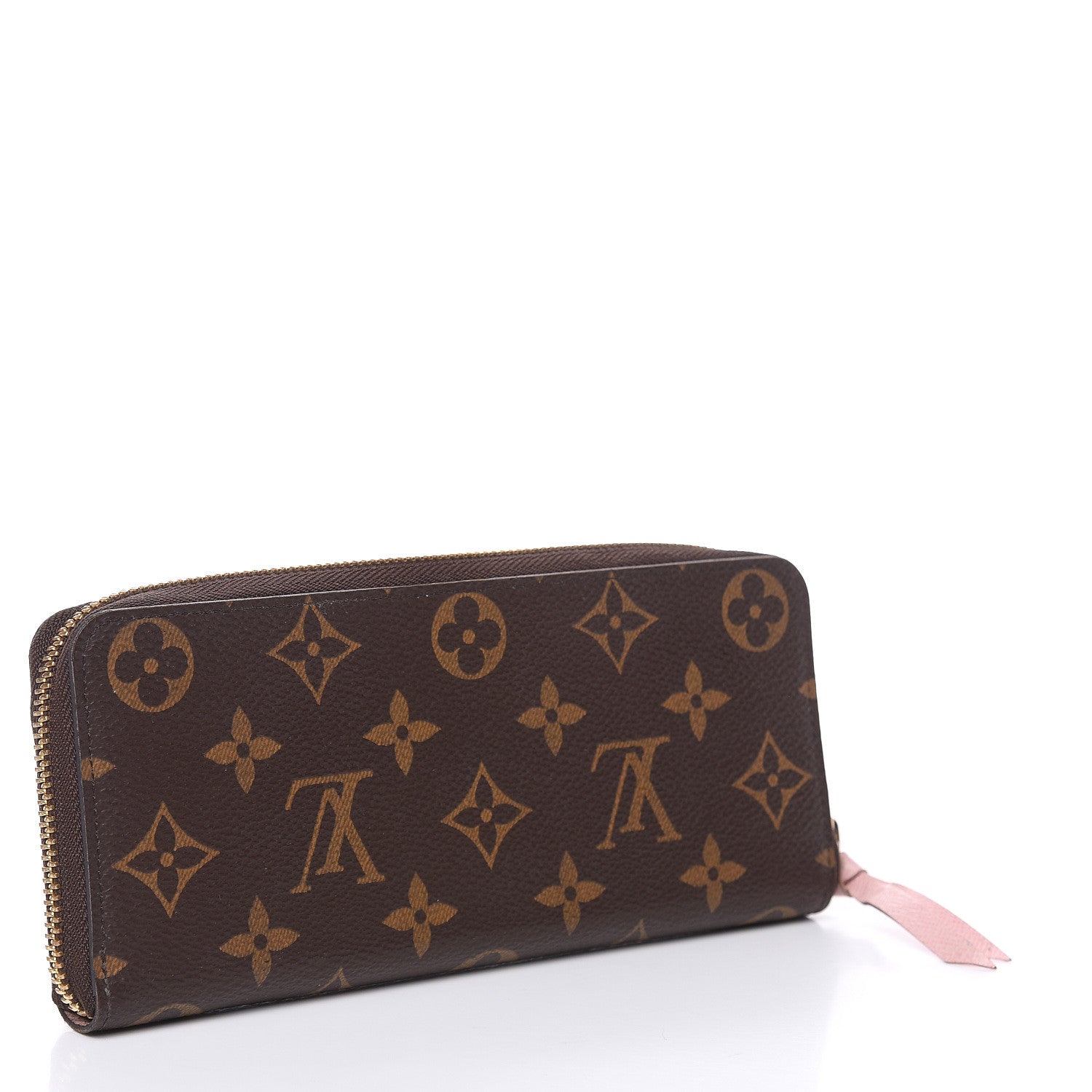 Louis Vuitton Monogram Clemence Wallet Rose Ballerine 3 of 10