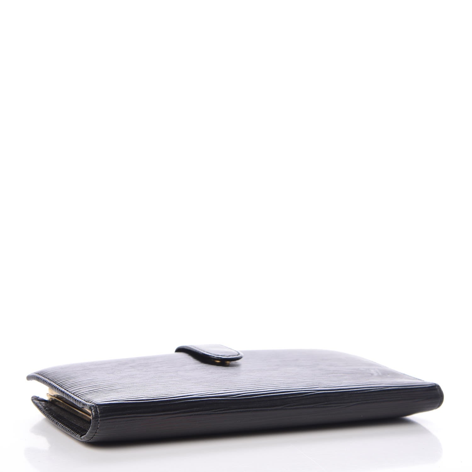 Louis Vuitton Epi Viennois Continental French Purse Wallet Black 4 of 7
