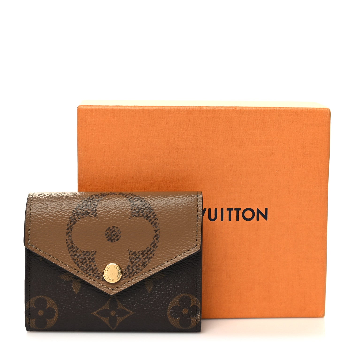 Louis Vuitton Reverse Monogram Giant Zoe Wallet 10 of 10