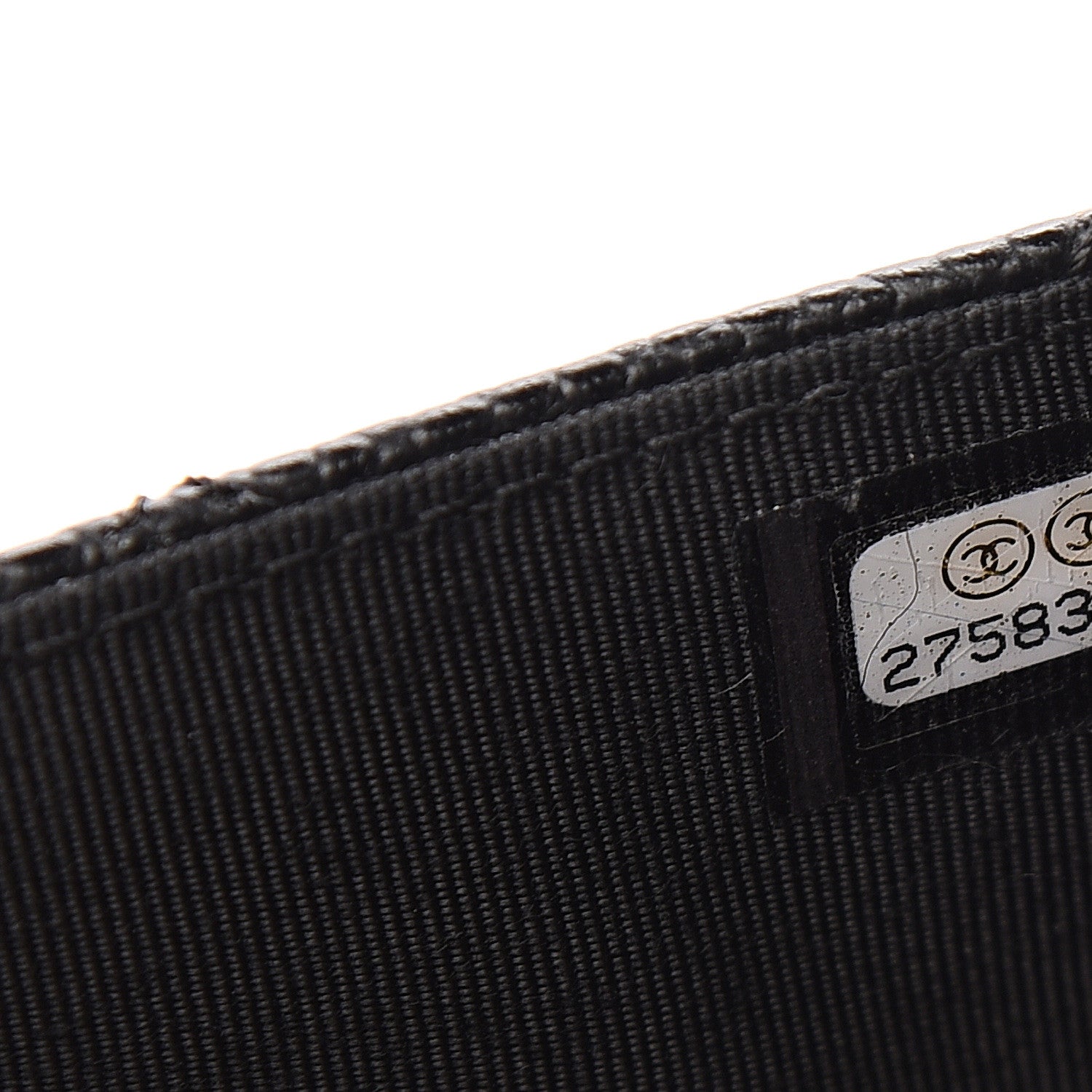 Chanel Caviar Quilted Wallet On Chain WOC Black 7 of 11