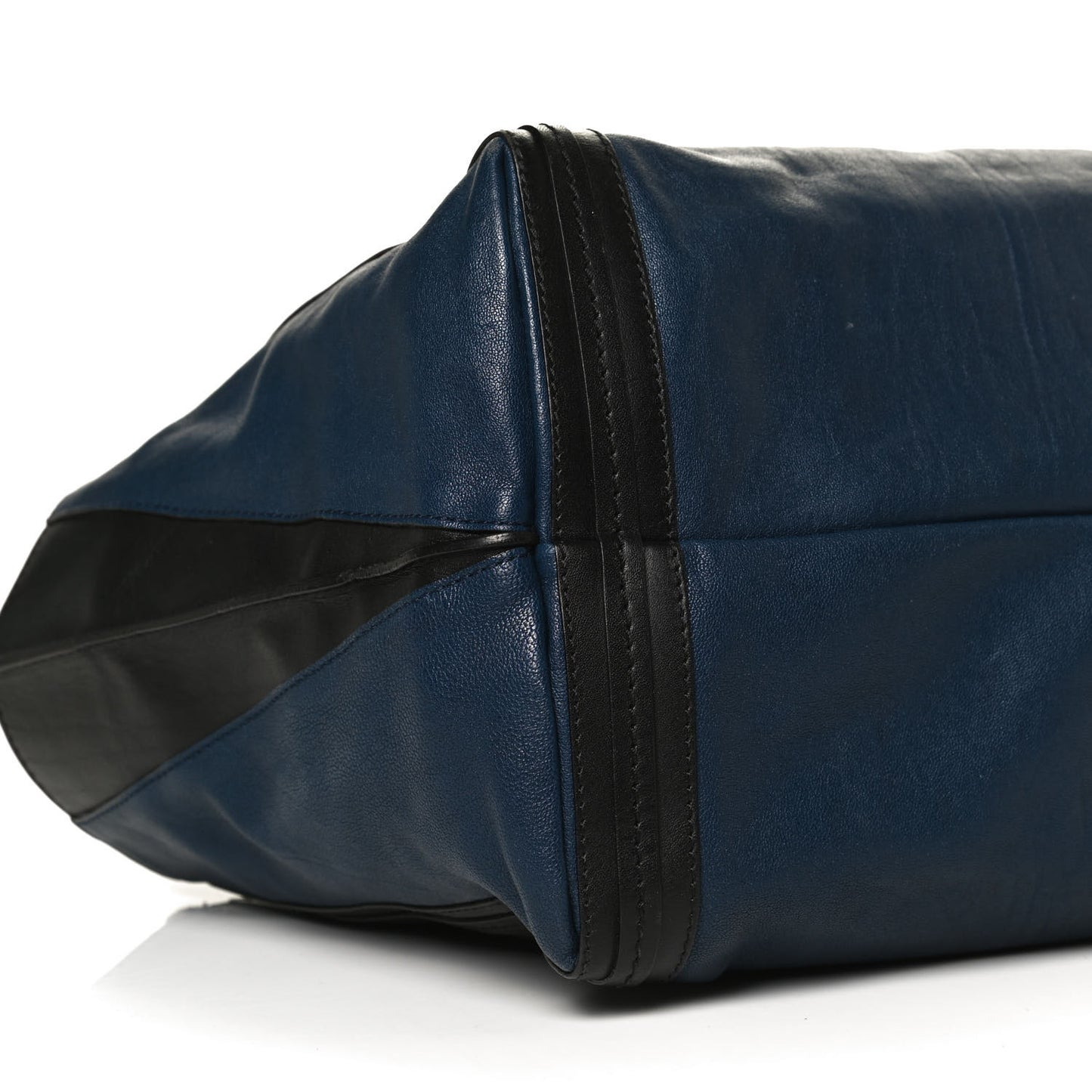 Calfskin Small Alison East West Tote Navy