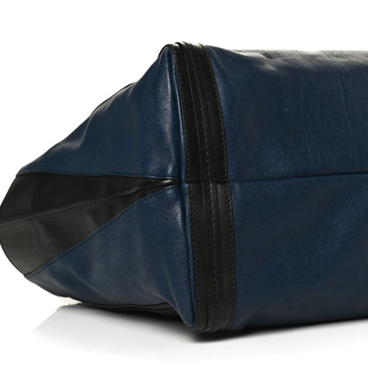 Chloe Calfskin Small Alison East West Tote Navy 10 of 11