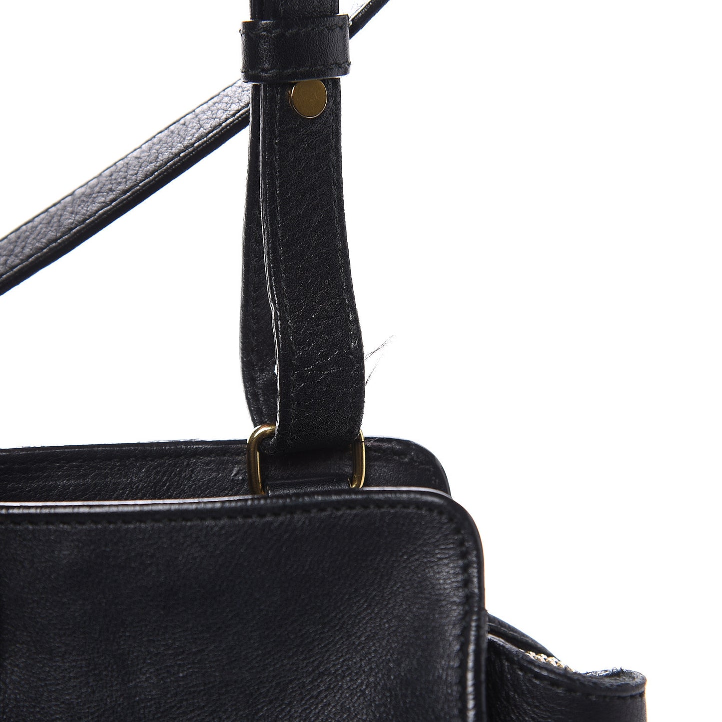Calfskin Small Classic Y Cabas Black