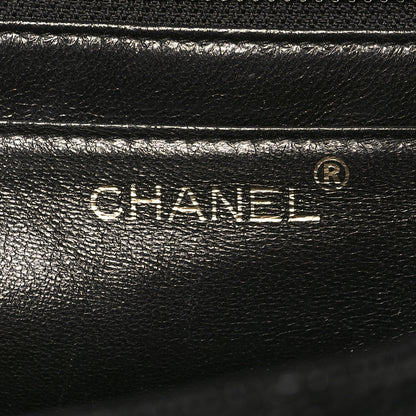 Chanel Caviar Quilted Jumbo Kelly Flap Black 6 of 10
