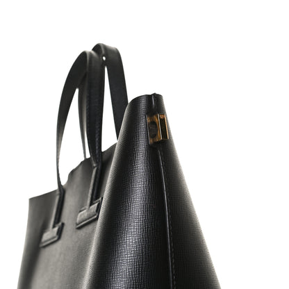 Tom Ford Saffiano Mini T Tote Black 15 of 16
