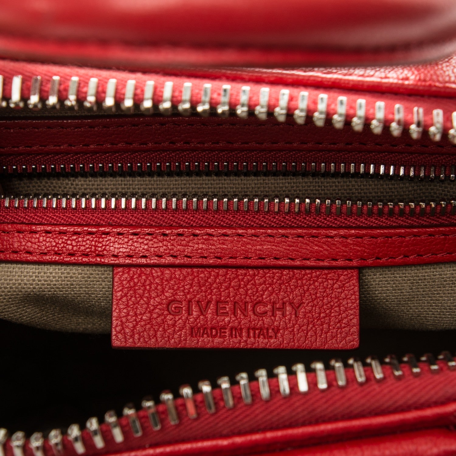 Givenchy Sugar Goatskin Mini Antigona Medium Red 14 of 16
