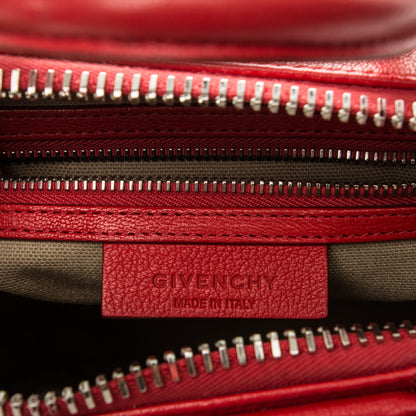 Givenchy Sugar Goatskin Mini Antigona Medium Red 14 of 16