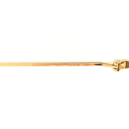 Gucci Metal Pearl Cat Eye Sunglasses GG0364S Gold 6 of 8