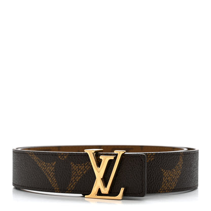 Louis Vuitton Monogram Giant 30mm LV Iconic Reversible 80 32 Belt 2 of 8