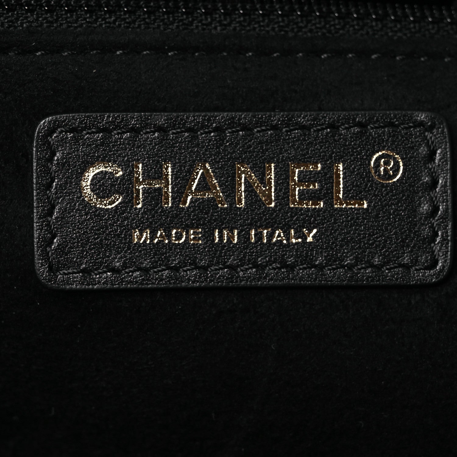 Chanel Caviar Medium Studded Deauville Tote Black 7 of 14