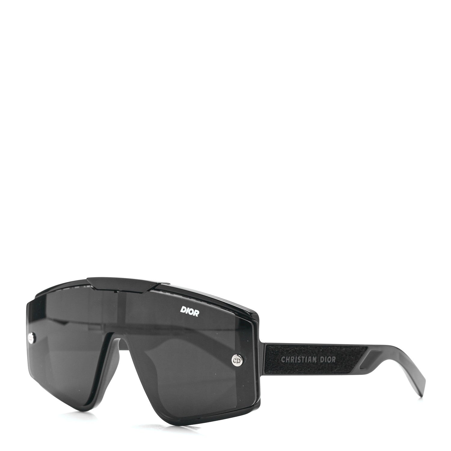 Christian Dior Acetate Diorxtrem MU Oblique Mask Sunglasses Black 1 of 8