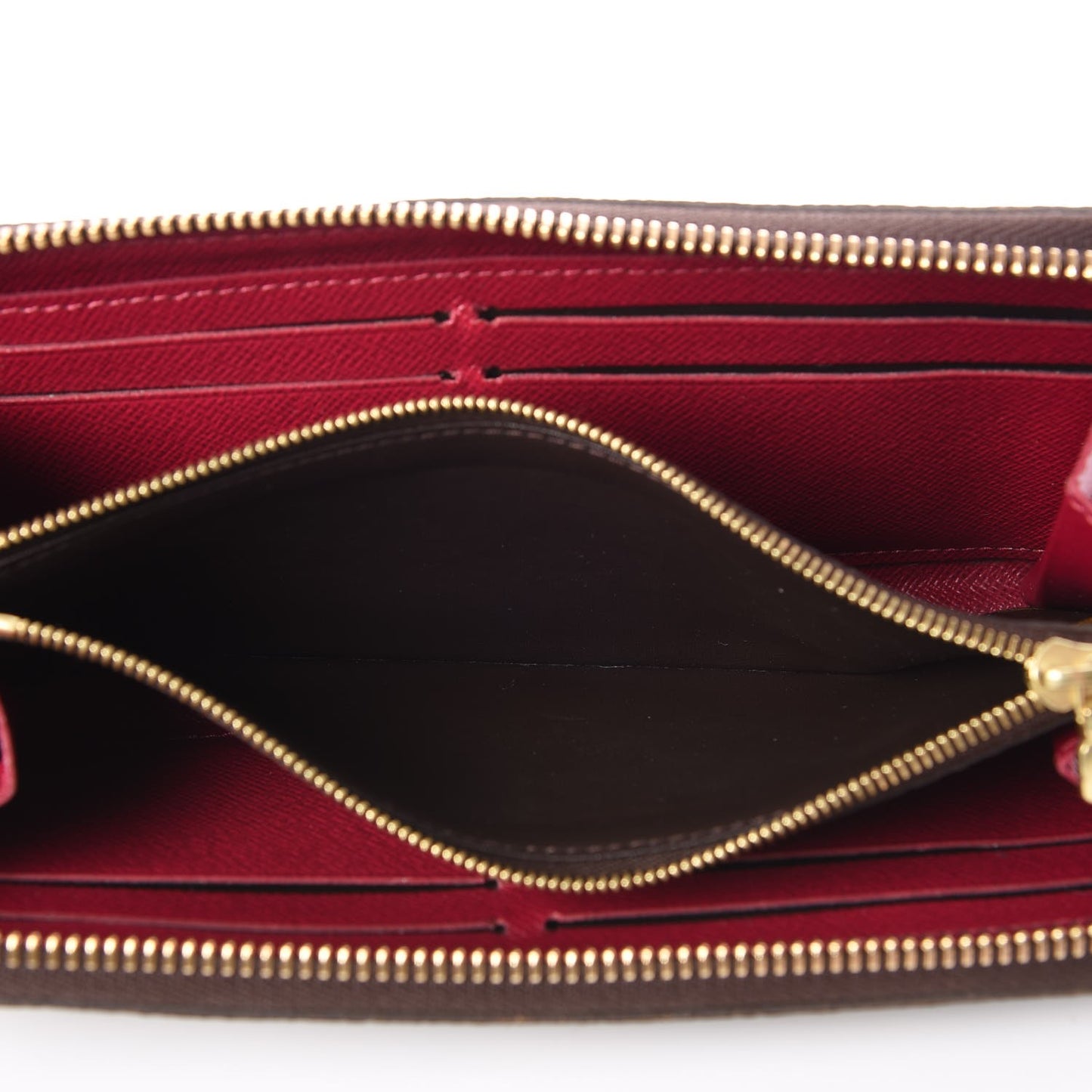 Monogram Clemence Wallet Fuchsia