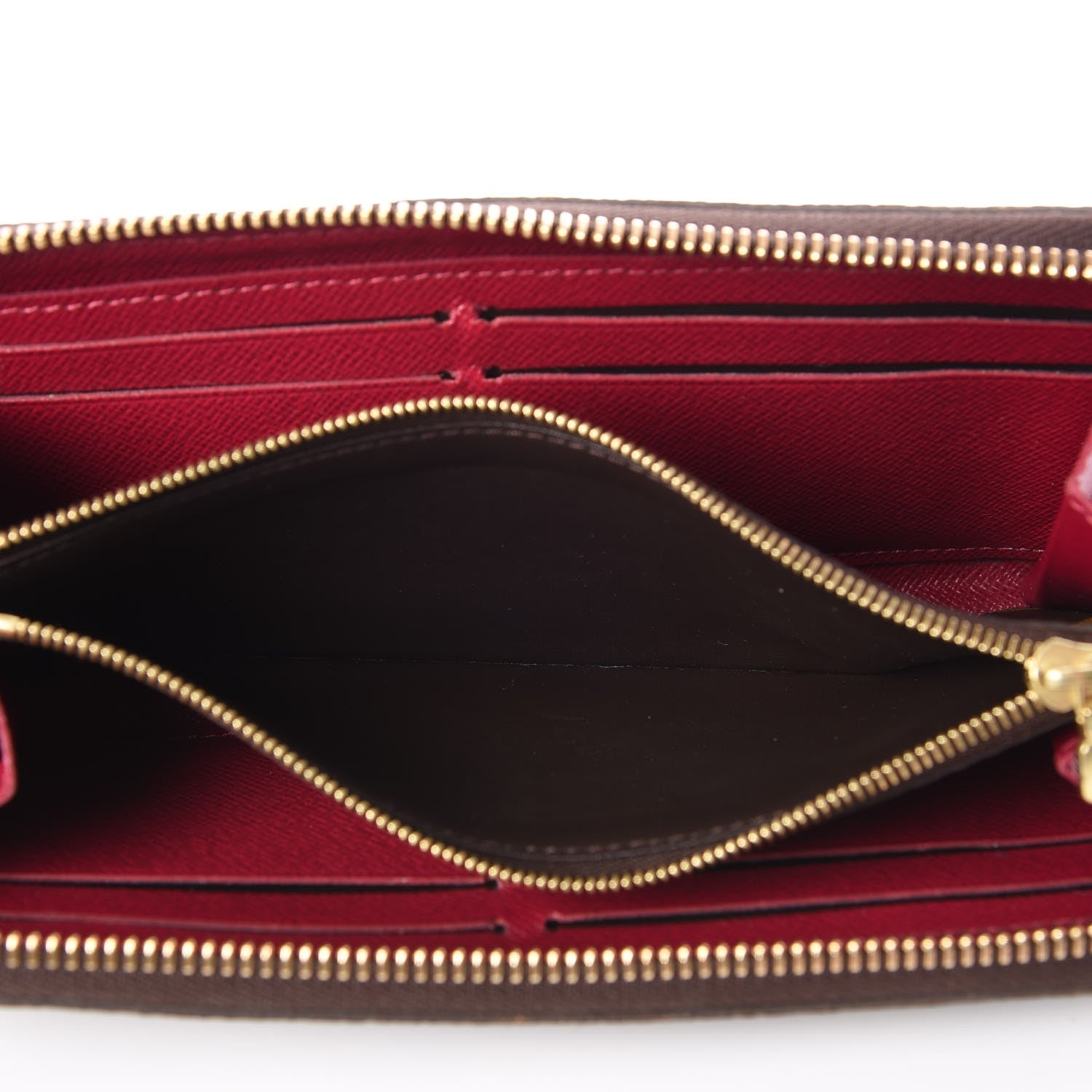 Louis Vuitton Monogram Clemence Wallet Fuchsia 6 of 8