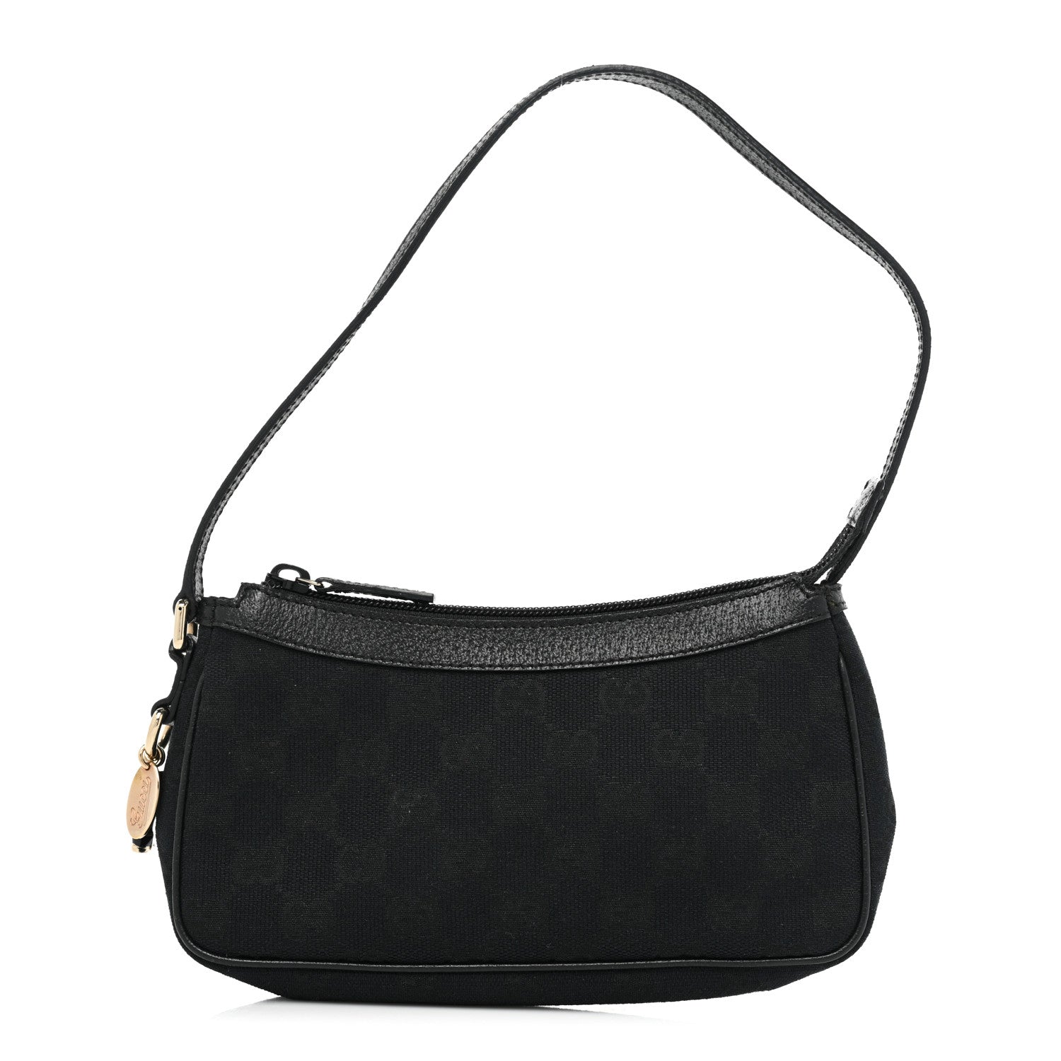 Gucci Monogram Small Pochette Black 1 of 12