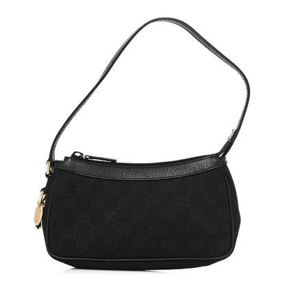 Gucci Monogram Small Pochette Black 1 of 12