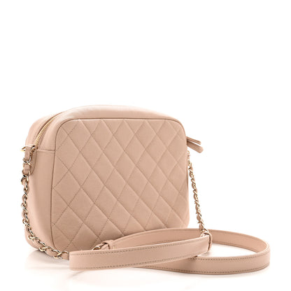 Chanel Caviar Quilted Medium Business Affinity Camera Case Light Pink 3 of 10