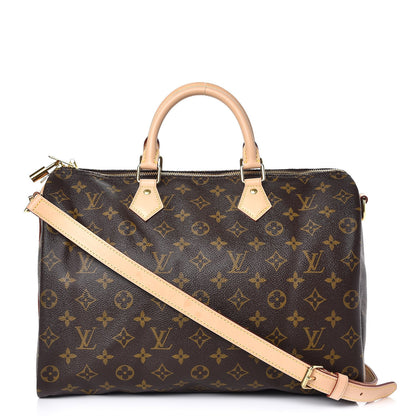 Louis Vuitton Monogram Speedy Bandouliere 35 1 of 9