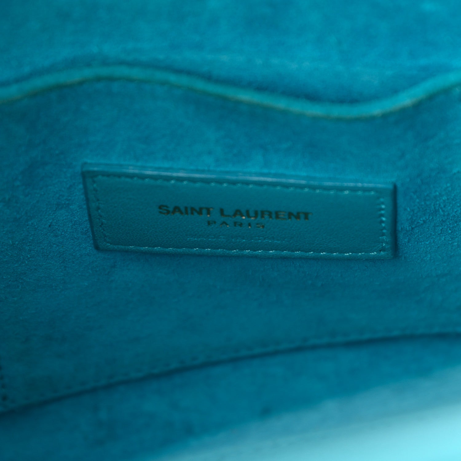 Saint Laurent Calfskin Nano Sac De Jour Turquoise 5 of 16
