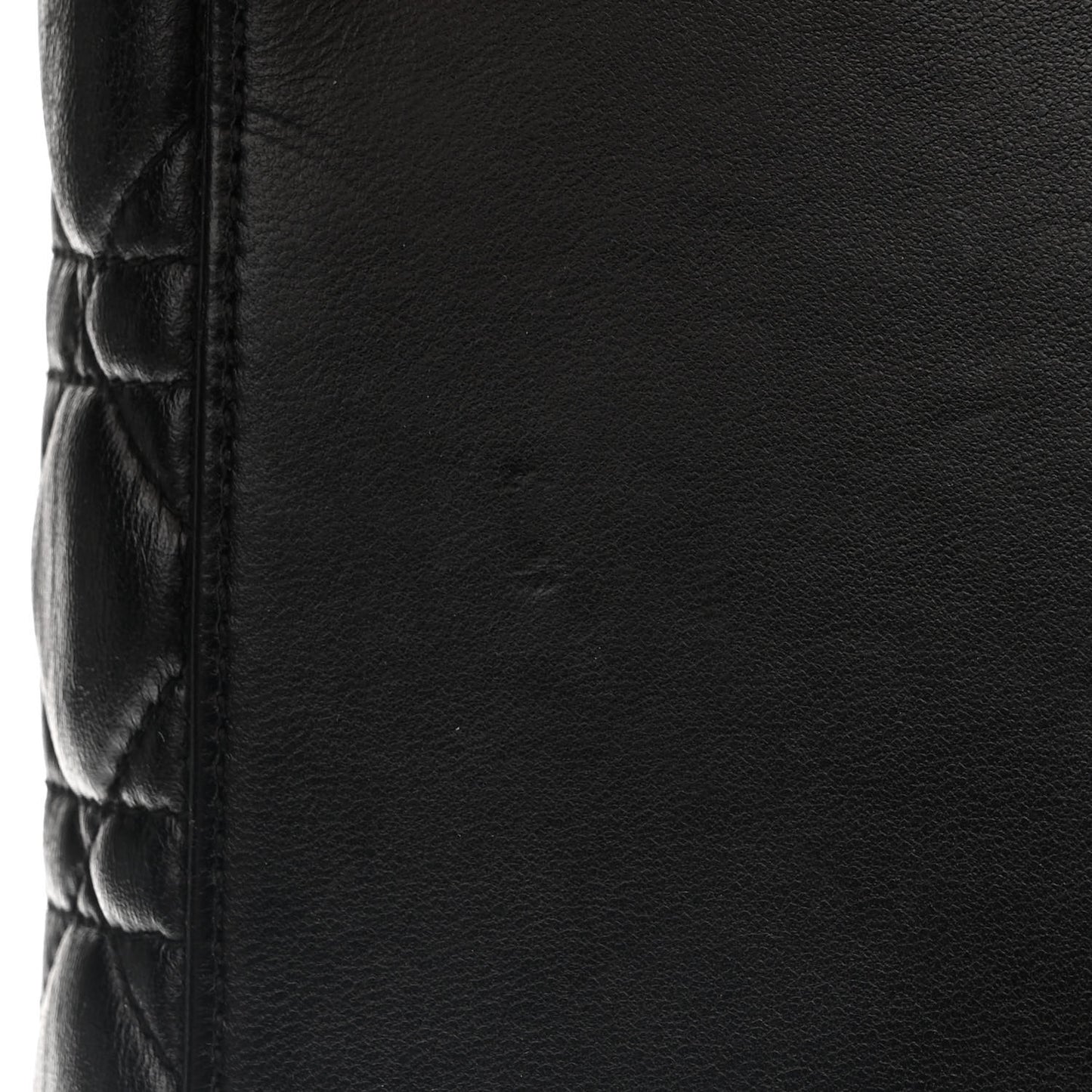 Lambskin Cannage Medium Lady Dior Black