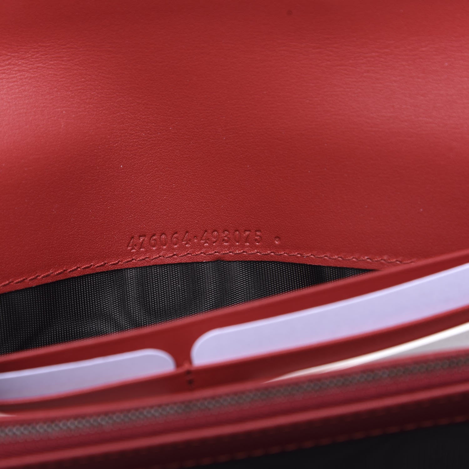 Gucci Calfskin Queen Margaret Flap Wallet Blue Agata Hibiscus Red Mystic White 6 of 7