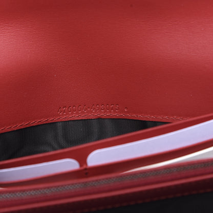 Gucci Calfskin Queen Margaret Flap Wallet Blue Agata Hibiscus Red Mystic White 6 of 7