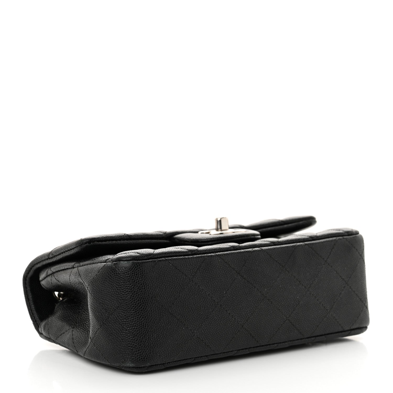 Chanel Caviar Quilted Mini Rectangular Flap Black 4 of 12