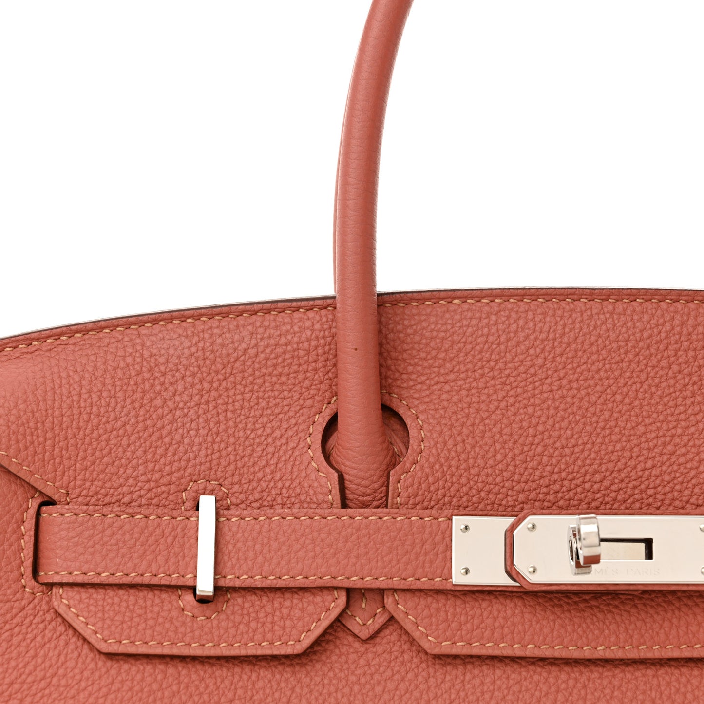 Togo Birkin 30 Rose Thé
