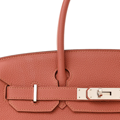 Hermes Togo Birkin 30 Rose Thé 16 of 18