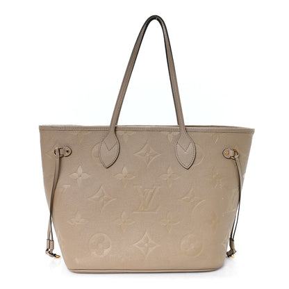 Louis Vuitton Empreinte Monogram Giant Neverfull MM Tourterelle 1 of 11