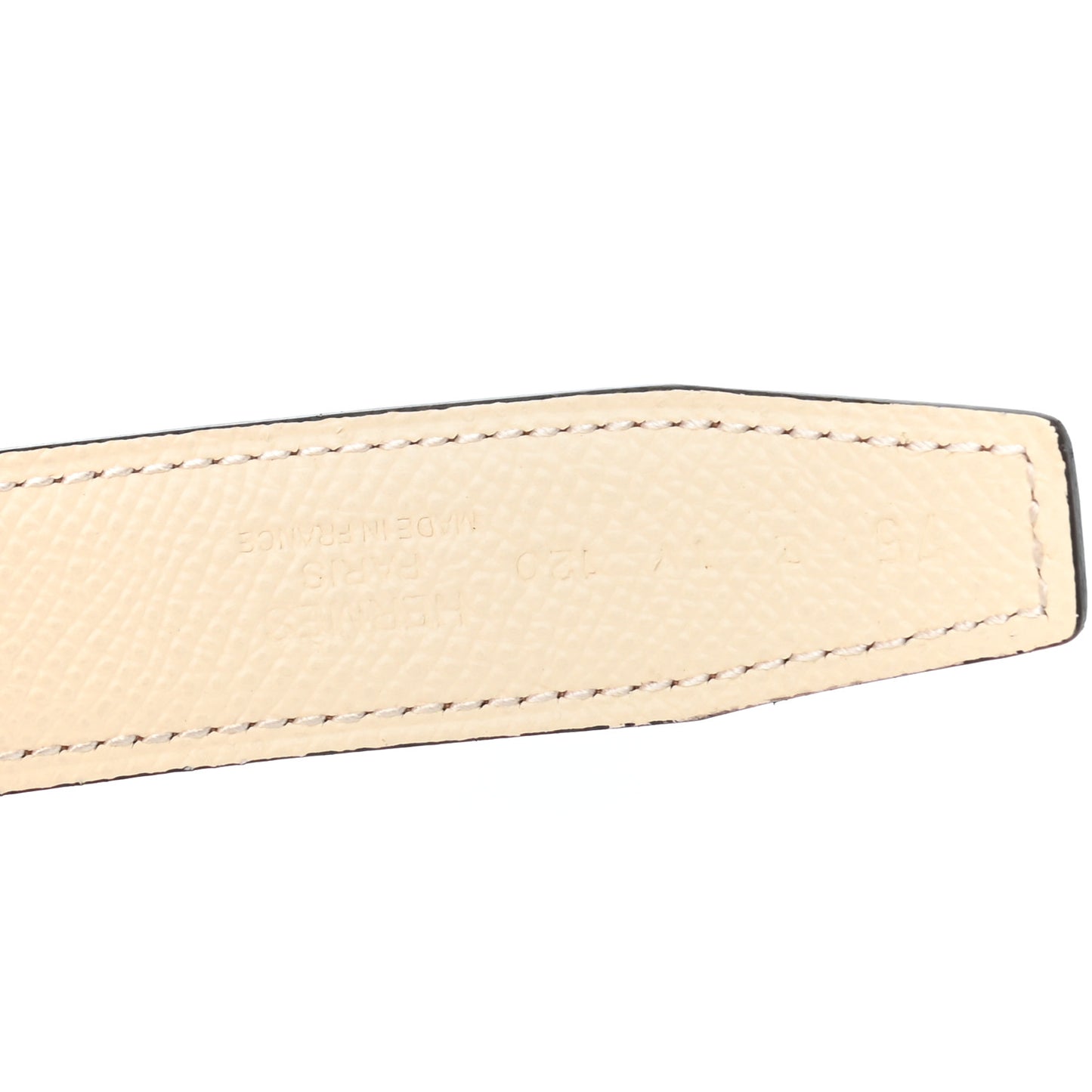 Swift Epsom 24mm Mini Constance H Belt 75 Biscuit Nata