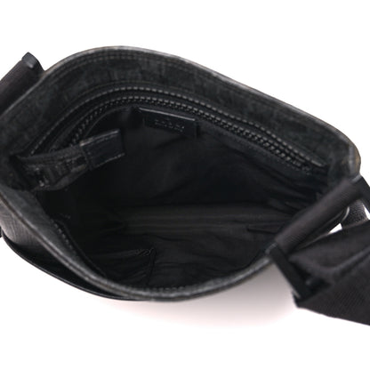 Gucci GG Plus Flat Messenger Bag Black Grey 5 of 11