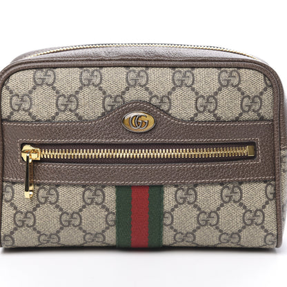 Gucci GG Supreme Monogram Web Small Ophidia Belt Bag 95 38 Dark Brown 7 of 9