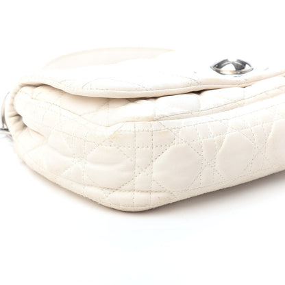 Christian Dior Lambskin Cannage Small Rendezvous Flap White 8 of 11