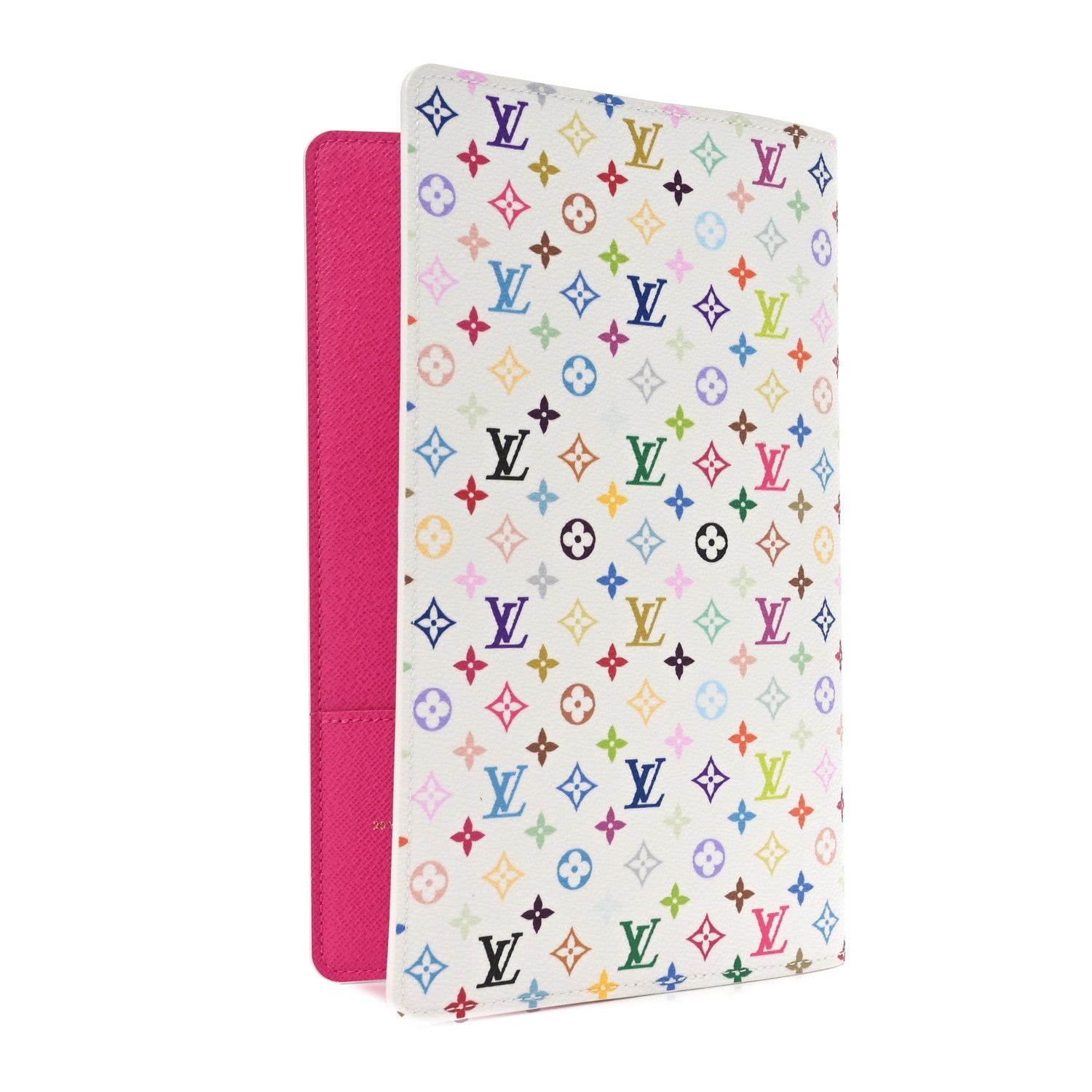 Louis Vuitton LV X TM Monogram Multicolor Emily Notebook Cover MM White 3 of 7