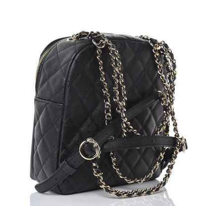 Chanel Caviar Quilted Small CC Day Backpack Black 3 of 8