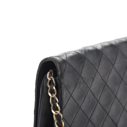 Chanel Lambskin Quilted Small Single Flap Black 12 of 13