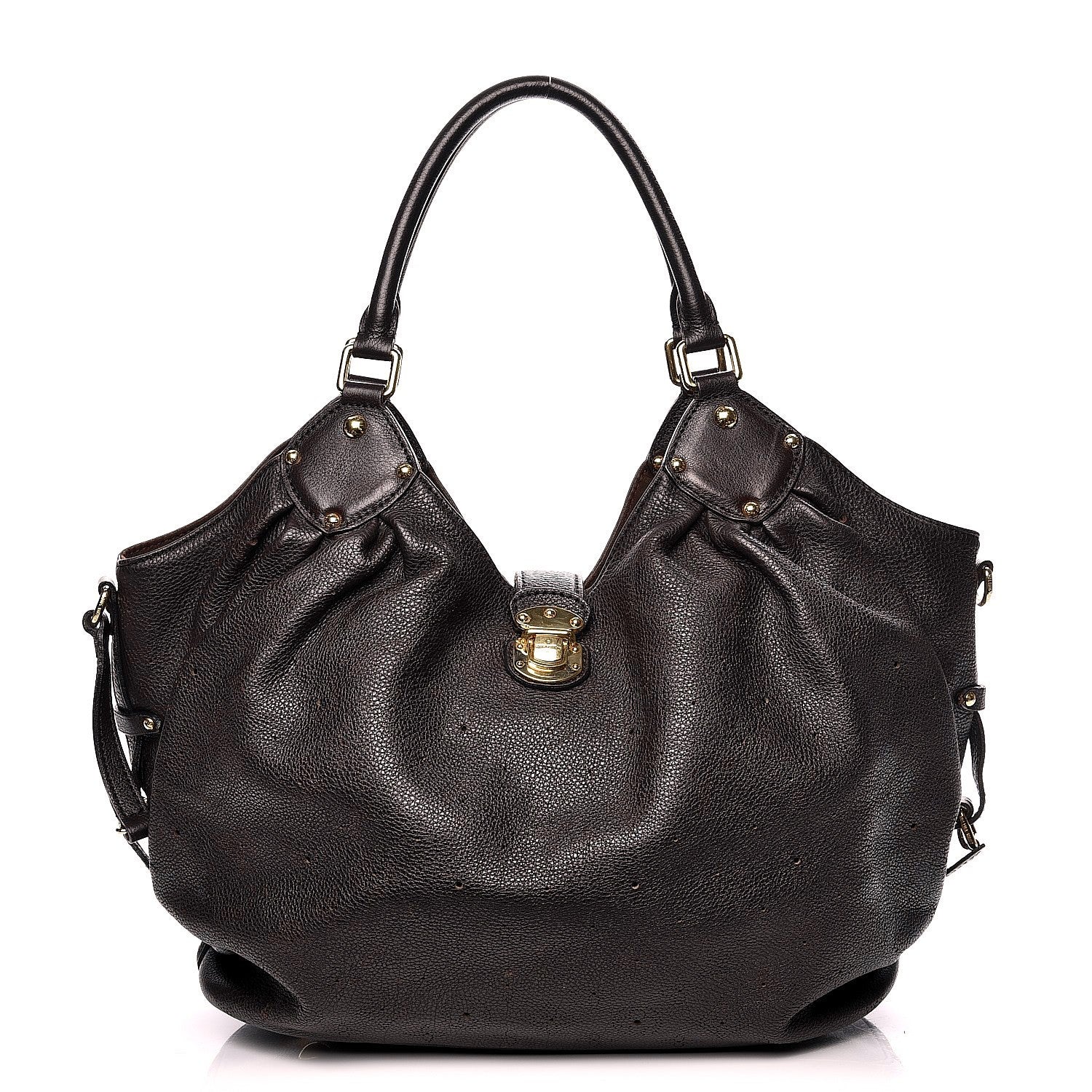 Louis Vuitton Mahina L Chocolate 1 of 20