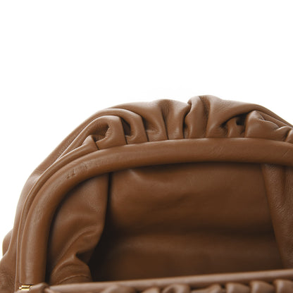 Bottega Veneta Butter Calfskin The Mini Pouch Camel 9 of 10