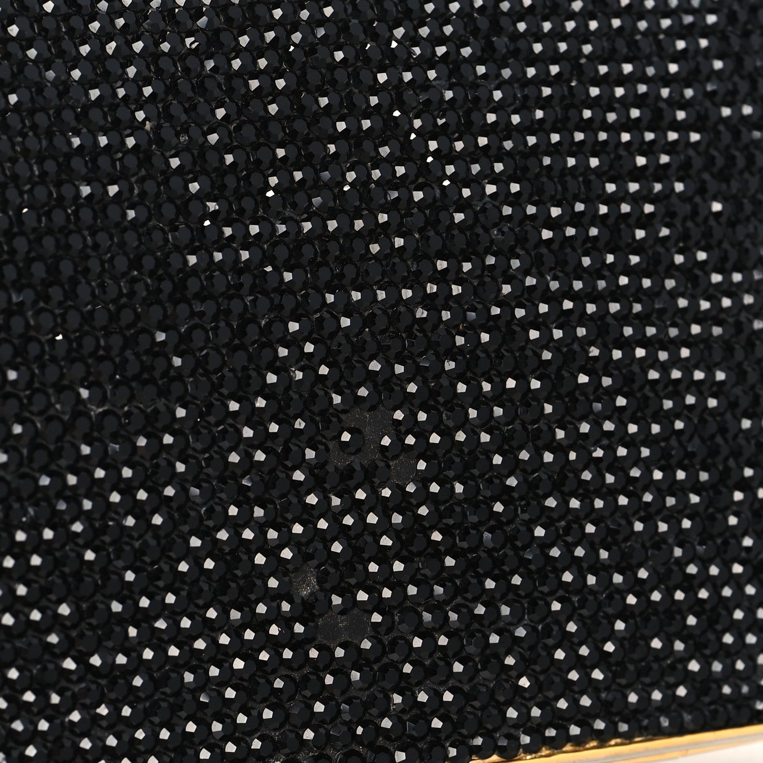 Judith Leiber Swarovski Crystal Minaudiere Clutch Black 10 of 12