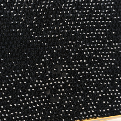 Judith Leiber Swarovski Crystal Minaudiere Clutch Black 10 of 12