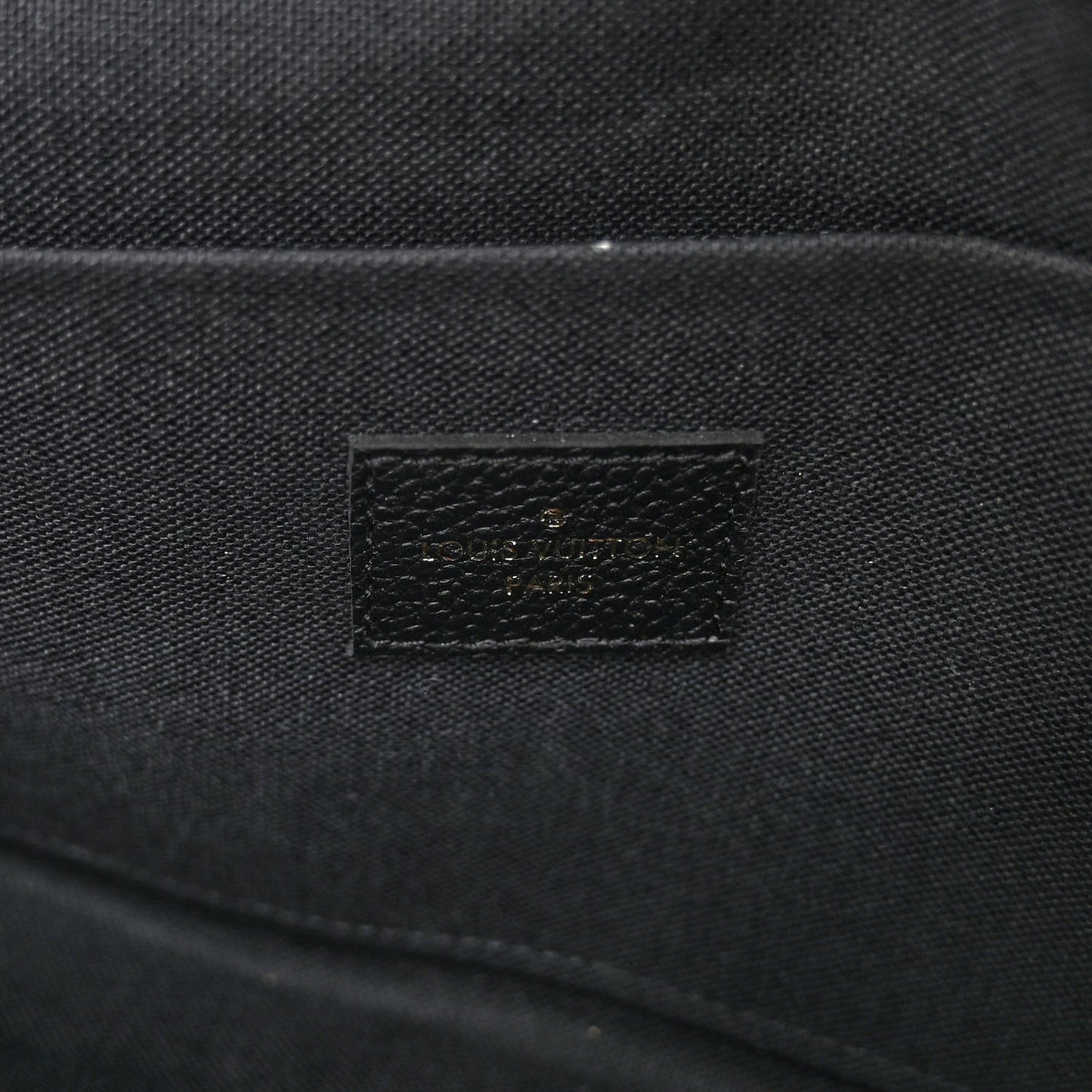 Empreinte Pochette Felicie Chain Wallet Black