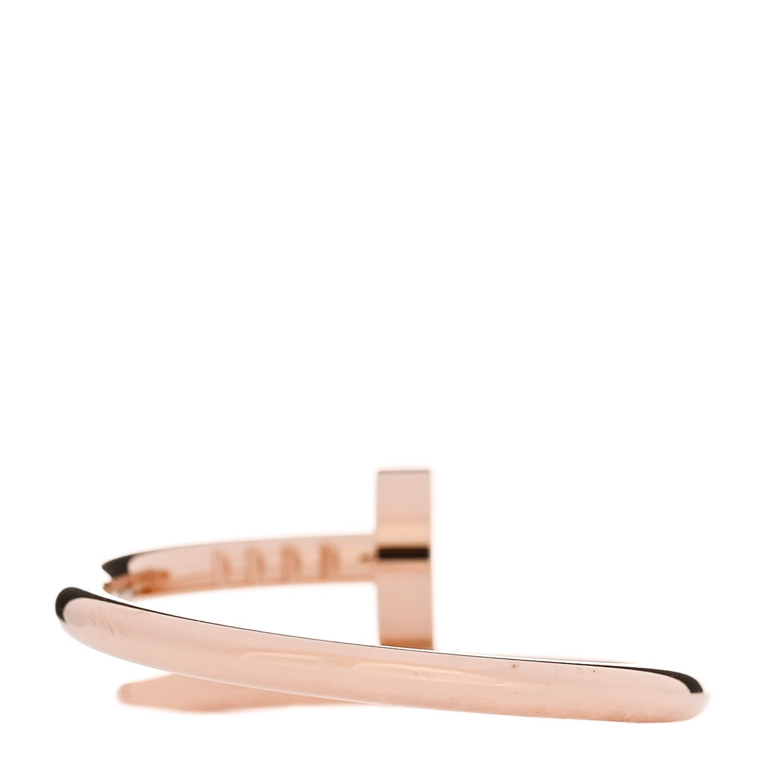 Cartier 18K Pink Gold Small Juste Un Clou Ring 51 5.75 3 of 5