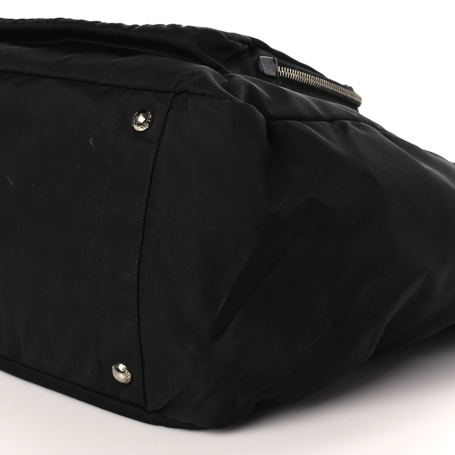 Prada Tessuto Nylon Vela Diaper Bag Black 9 of 12