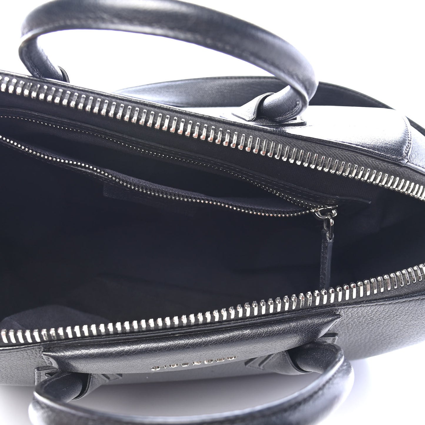 Sugar Goatskin Medium Antigona Black