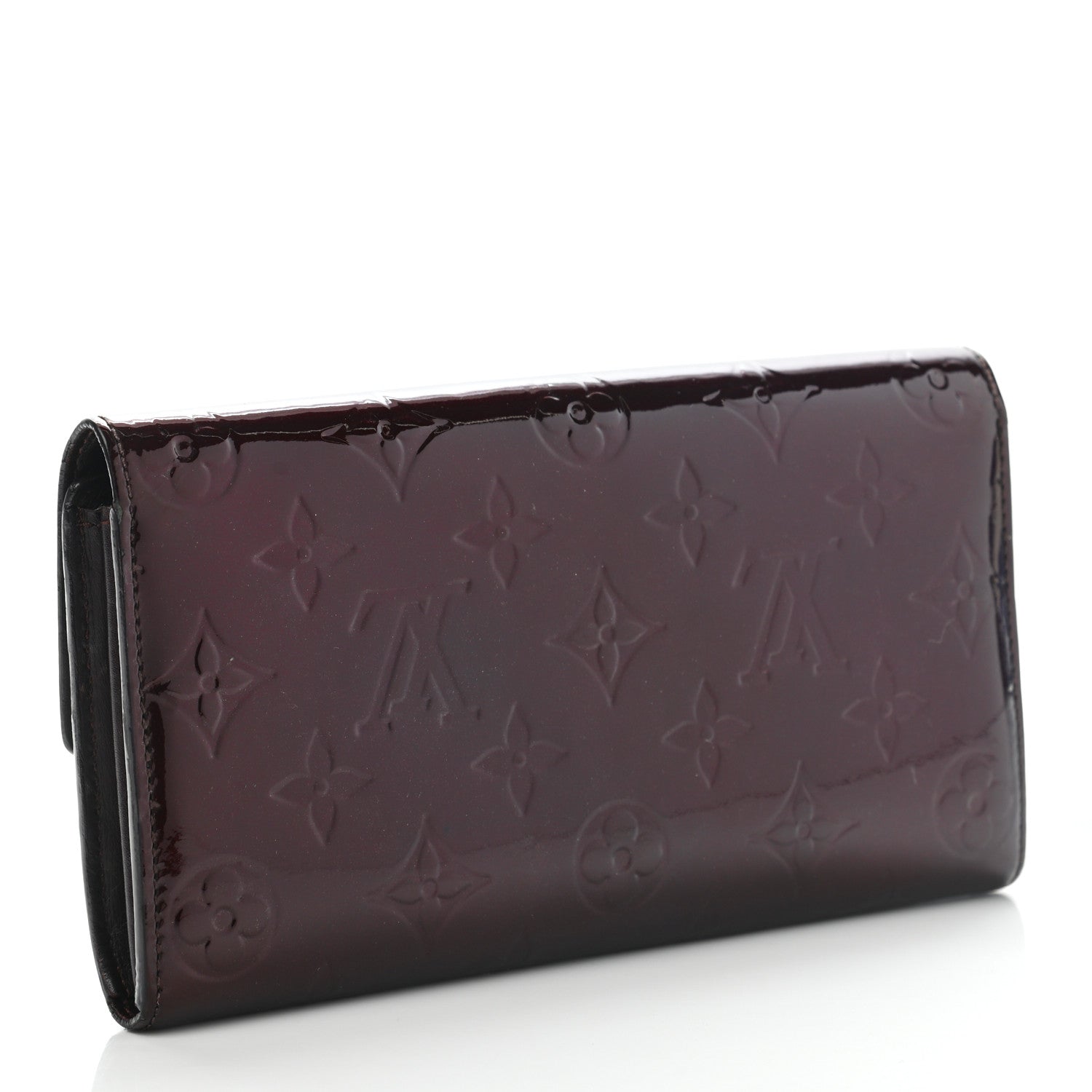 Louis Vuitton Vernis Sarah Wallet Amarante 3 of 11