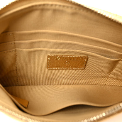Chanel Metallic Caviar Quilted Small Zipped Pouch Gold 5 of 9